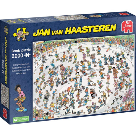 Puzzle Jan van Haasteren - skateboard dans le bol, 2000 pcs.