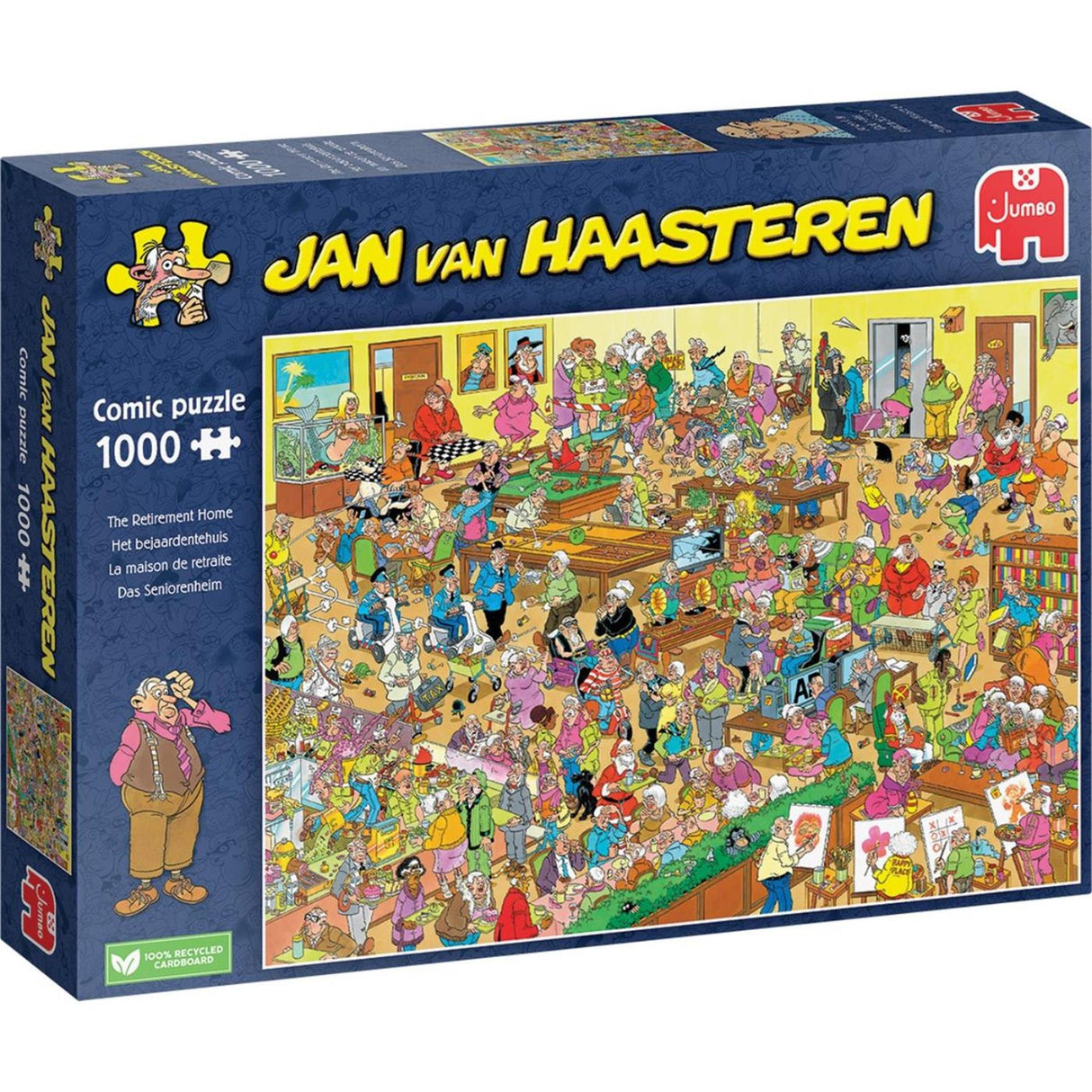 Puzzle Jan van Haasteren - la maison de retraite, 1000 pcs.