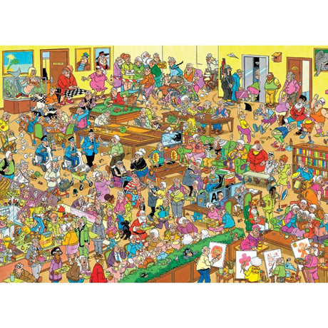 Puzzle Jan van Haasteren - la maison de retraite, 1000 pcs.