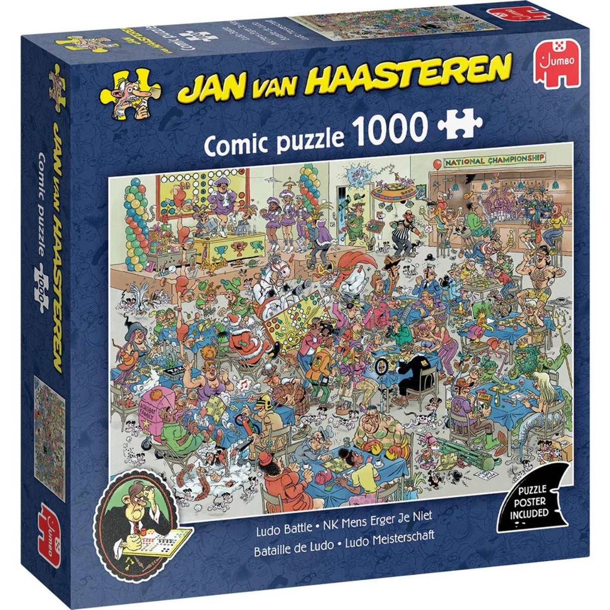Puzzle jvh Jumbo nk man ne t'ennuie pas 1000 pcs