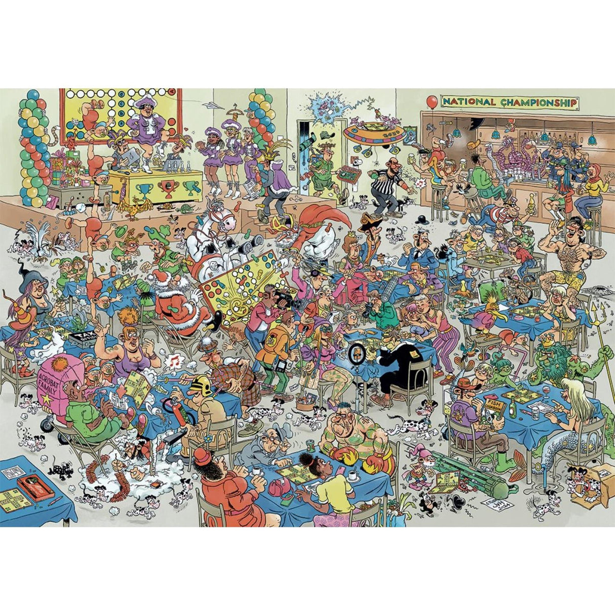 Puzzle jvh Jumbo nk man ne t'ennuie pas 1000 pcs