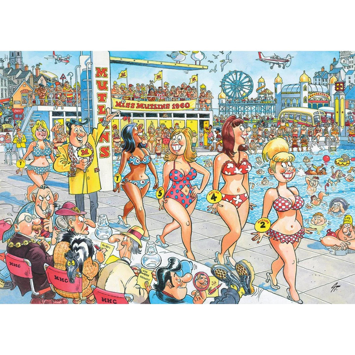 Jumbo wasgij rétro destin 9 1000pcs