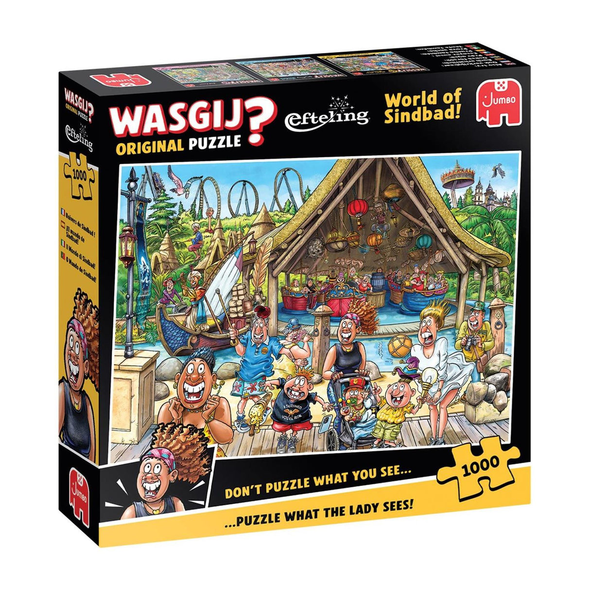 Wasgij jumbo original efeling 1000pcs