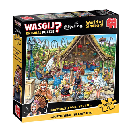 Puzzle original Efteling Wasgij - le monde de Sindbad ! - 1000 pièces.