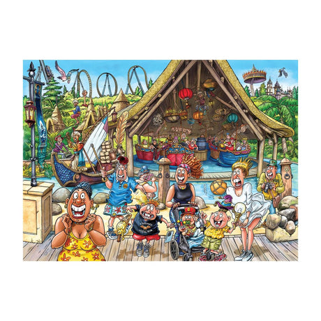 Puzzle original Efteling Wasgij - le monde de Sindbad ! - 1000 pièces.