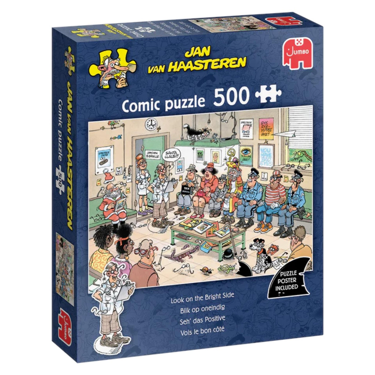 Puzzle Jumbo titre JVH à déterminer 500 pièces