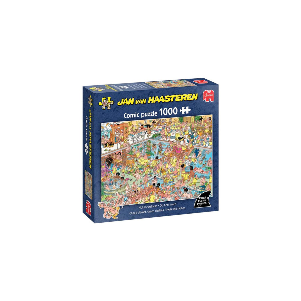 Puzzle Jumbo jvh sur des charbons ardents 1000pcs