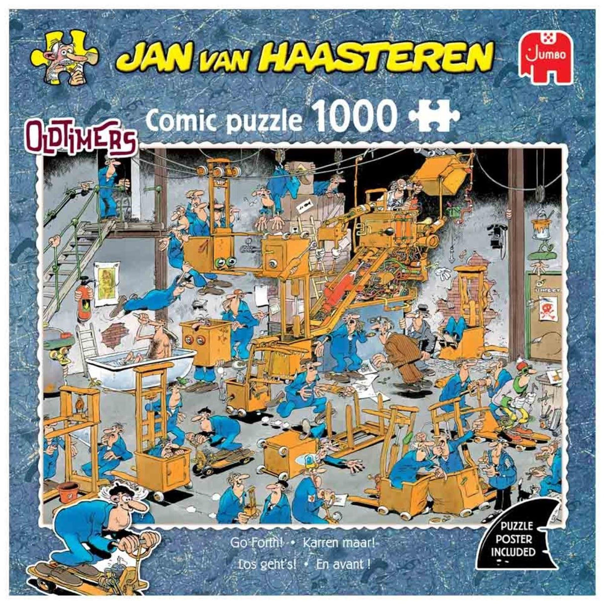 Puzzle Jumbo JVH voitures anciennes 1000pcs
