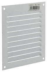 Renson 1015063 - schoepenrooster plat alu wit 150x150mm | 10 stuks