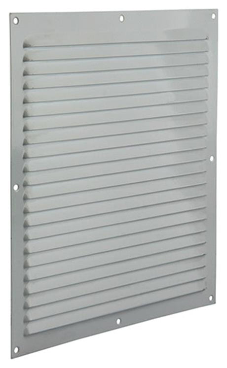 Renson 1015075 - schoepenrooster plat alu wit 300x300mm | 10 stuks