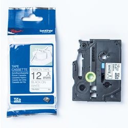 Ruban d'étiquettes brother tze-r231 blanc