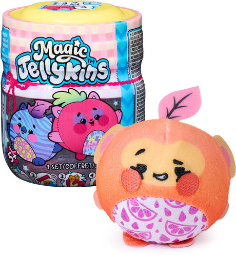 Gelées magiques - peluche surprise en pot - jouet spongieux activé par l'eau avec transformation magique - 1 pièce (1 de 20 surprises) - 7,6 cm