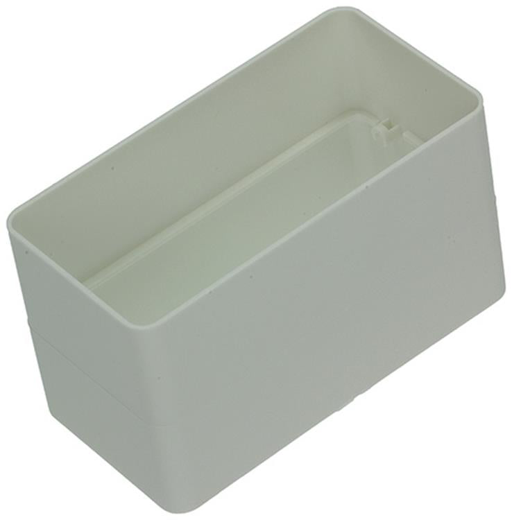 Renson 1006399 - pvc verbindingsstuk 7008 wit 110x55mm | 4 stuks