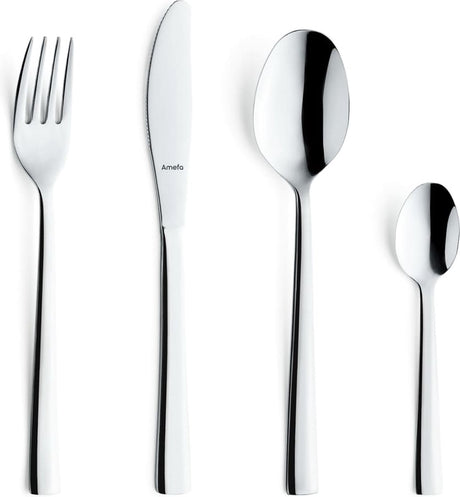 Amefa Amefa Couvreurs de 24 pièces Set Padova High-Gloss Silver Colored
