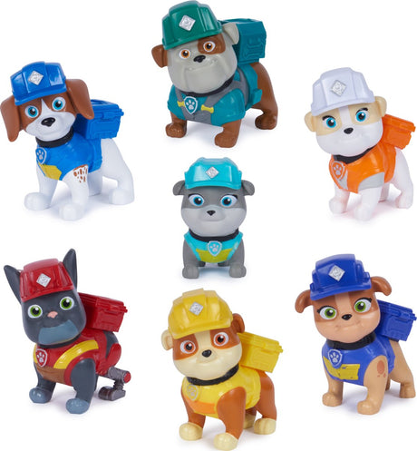 Coffret cadeau 7 figurines Spinmaster Rubble Crew