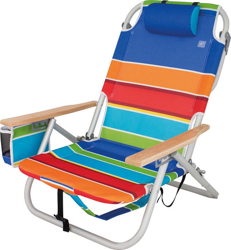 Ensemble de chaises de plage Eurotrail - multicolore