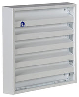 Renson 1013926 - opbouw muurrooster alu wit 431 165x165mm | 2 stuks