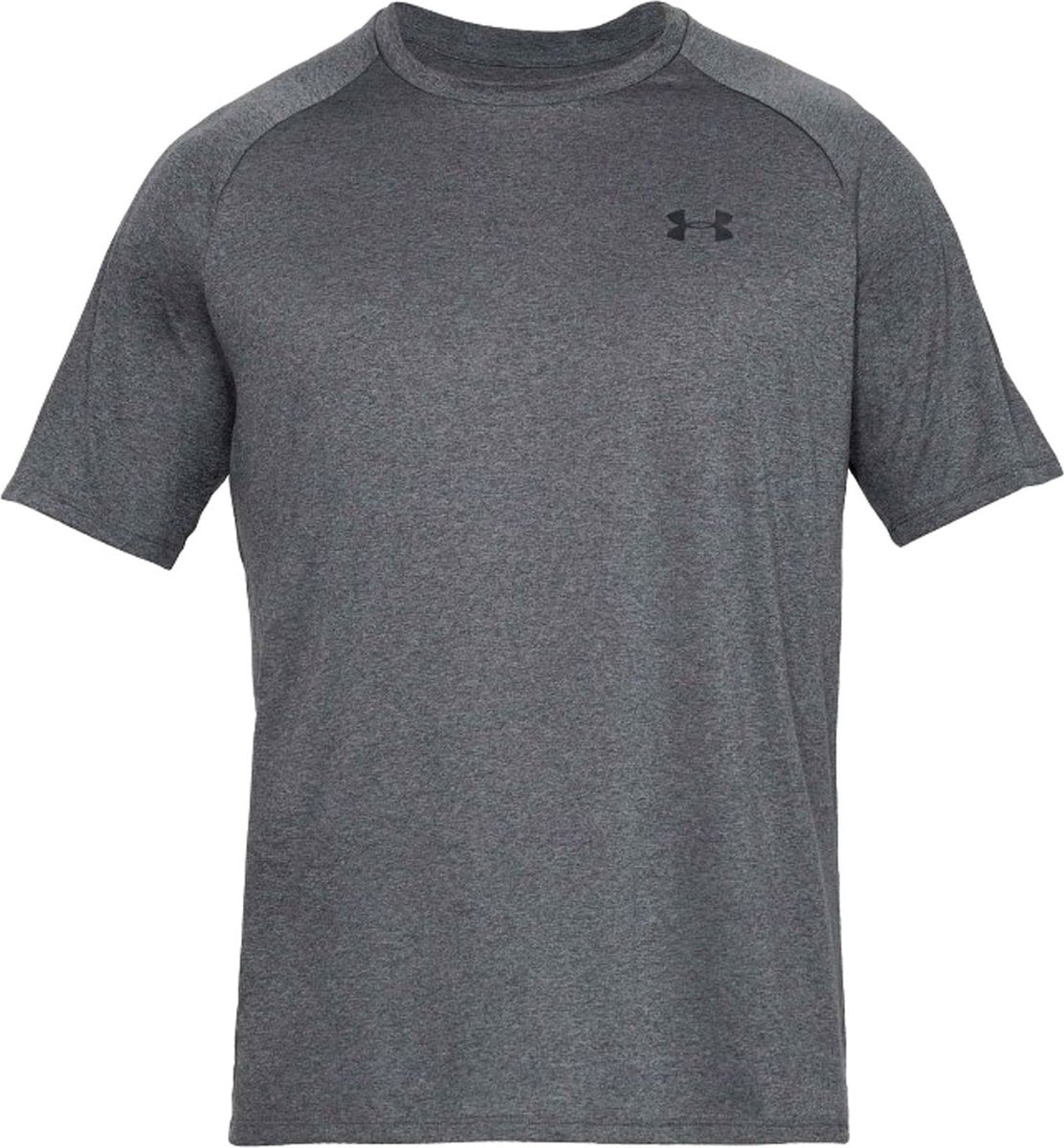 Chemise de sport Under Armour UA Tech 2.0 SS Tee-Gry pour hommes - Carbon Heather - Noir