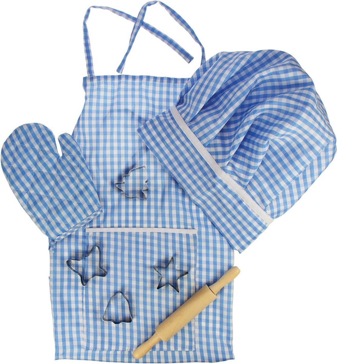 Set de chef Bigjigs - bleu