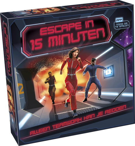 Evasion tactique en 15 minutes - jeu de société - escape room - jeu familial - coopératif - 2-4 joueurs - 15 minutes - à partir de 8 ans