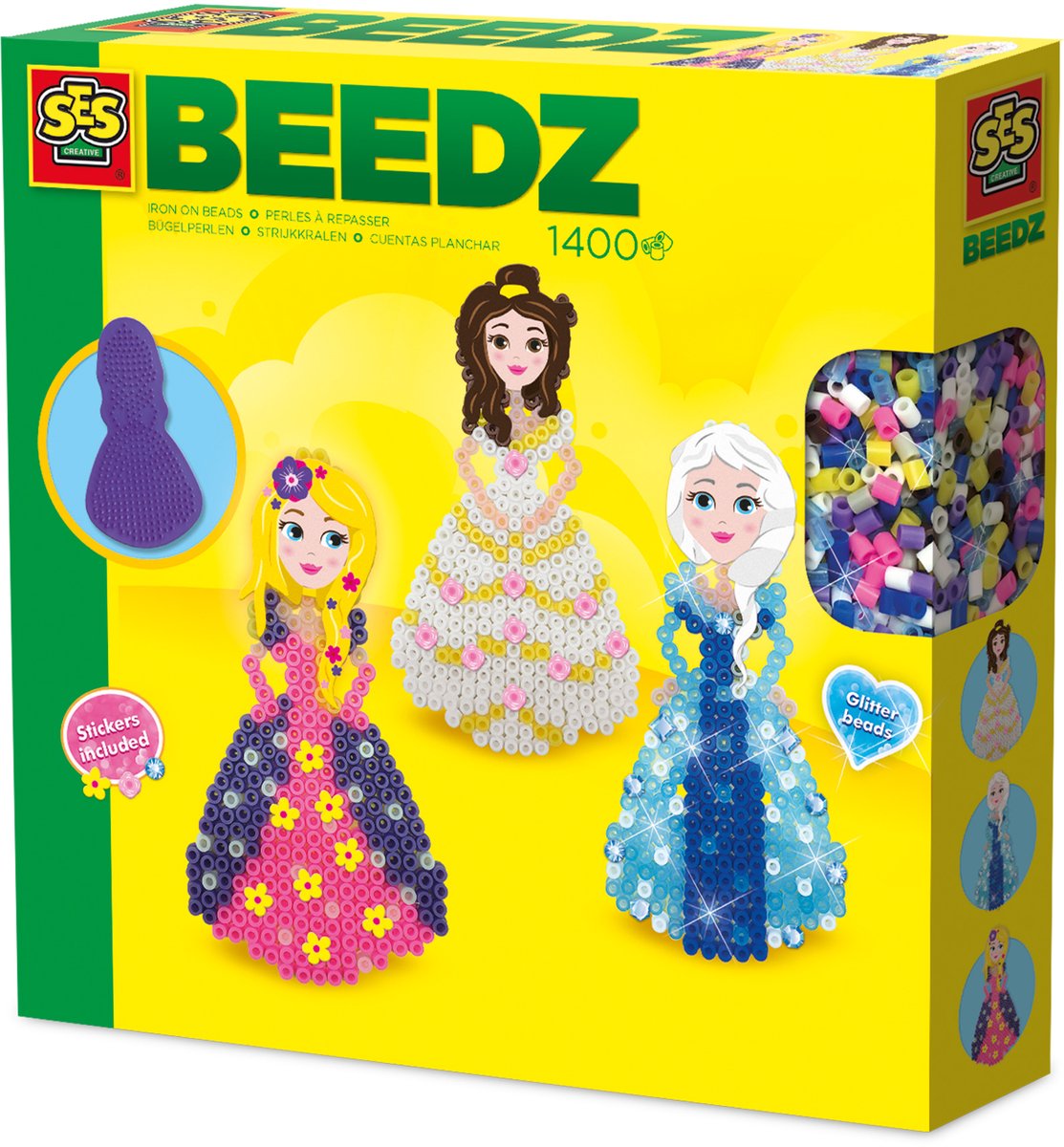 Ses creative ses beedz - perles thermocollantes princesses