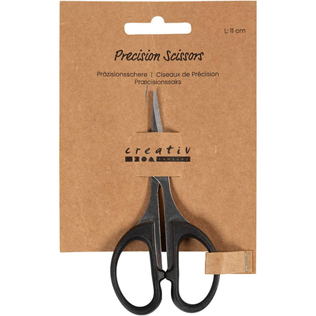 Ciseaux de précision Creativ company, l: 11 cm, droitier, 1 pièce