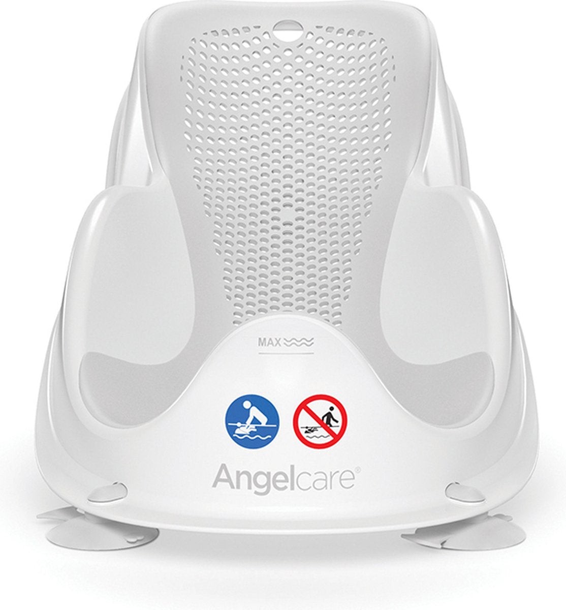 Angelcare - support de bain ajusté - prématuré - baignoires pour bébé - gris