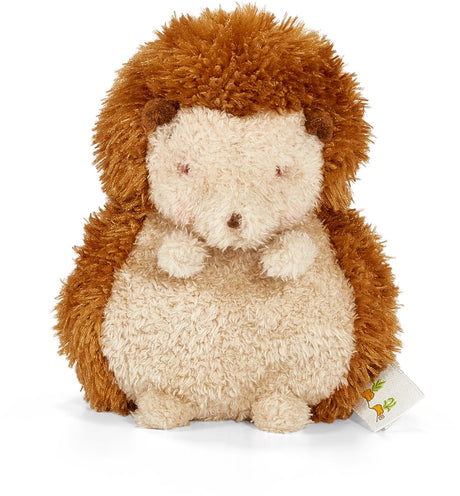 Bunnies by the bay smidgen le hérisson peluche - peluche - détails brodés - 20 cm - marron