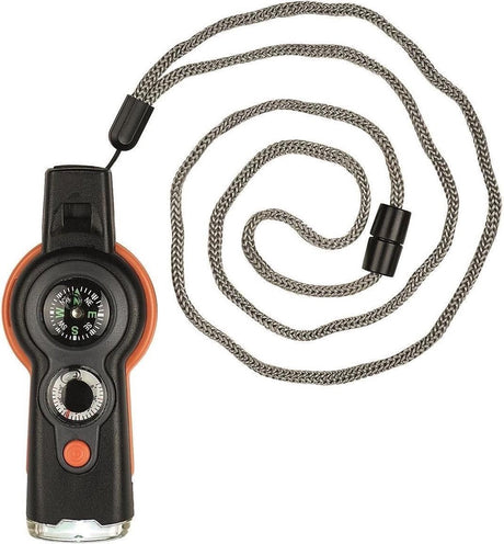 Moses outil de survie 6-en-1 junior 4,5 x 10,8 cm noir orange