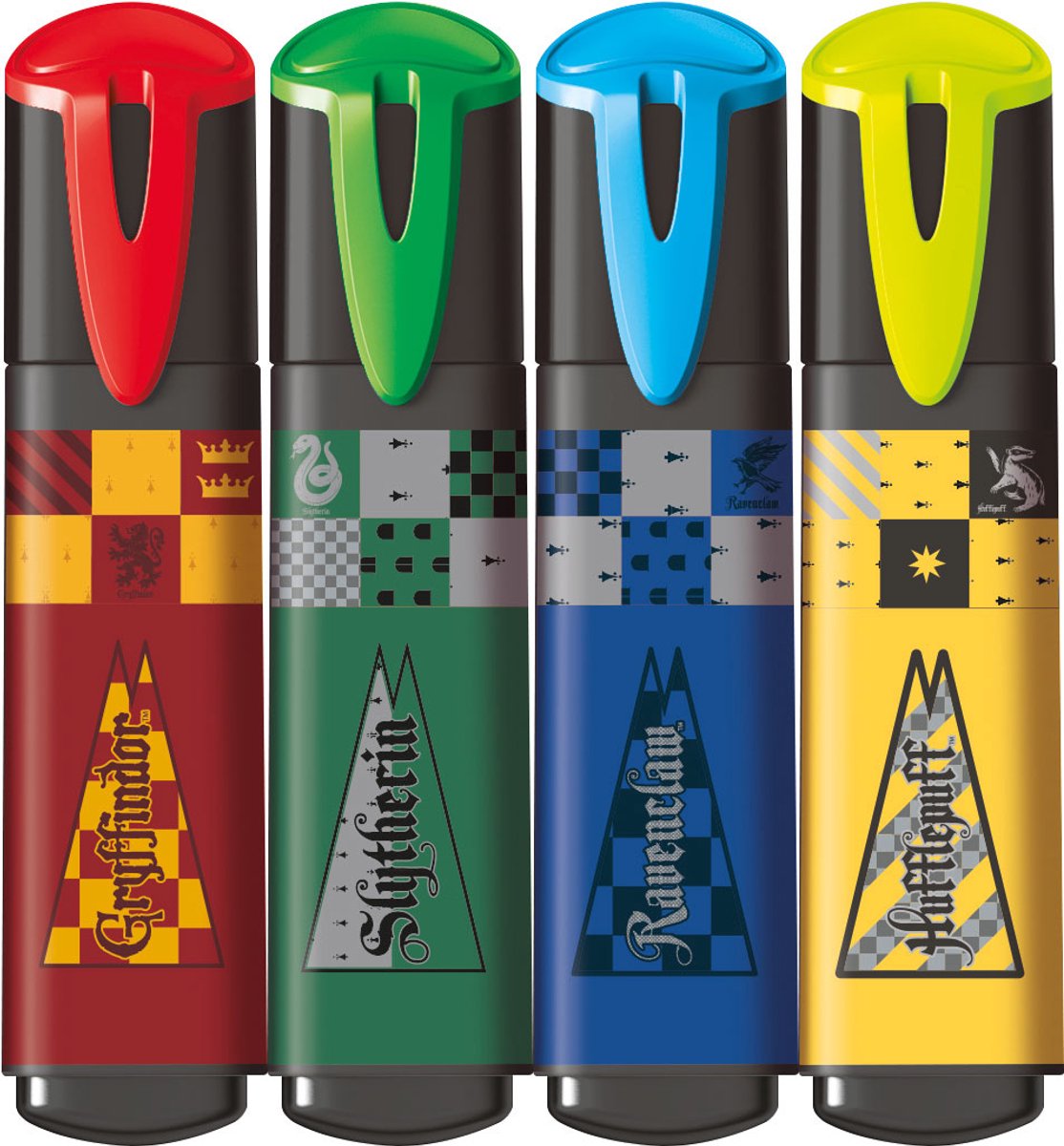 Maped office maped 740701, 4 pièce(s), rouge, vert, bleu, jaune, pointe biseautée, 1 mm, 5 mm