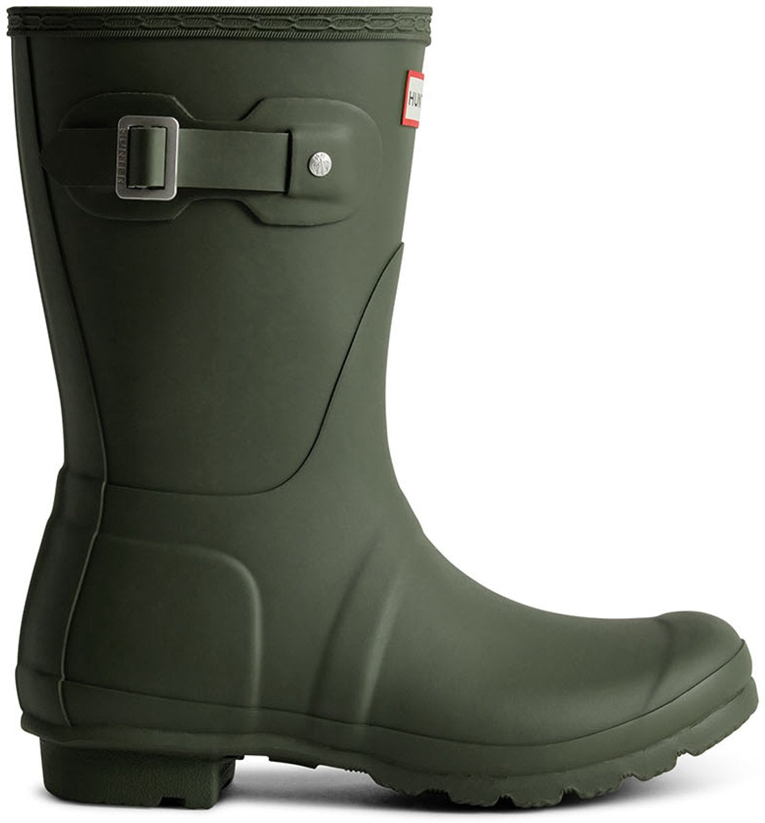 Hunter bottes courtes originales pour femme - caoutchouc - dames - vert - taille 39