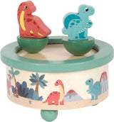 Small foot - boîte à musique en bois dinosaure