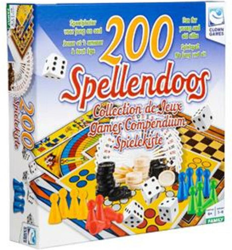 Boîte de jeux de jeux de clown nl fr, 200 pcs.