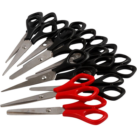 Https : www.ccobby.nl ciseaux scolaires-l-14-cm-droite-gaucher-noir-rouge-12-pièces-1-boîte