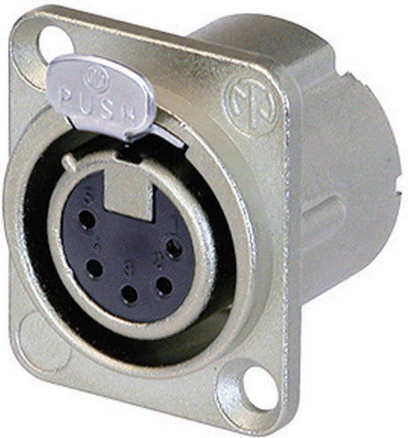 Neutrik nc5fd-lx connecteur xlr bride, contacts droits nombre de broches: 5 argent 1 pièce(s)