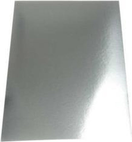 Société créative https: www.ccobby.nl métallisé-foil-cardboard-a4-sheet-210x297-mm-280-gr-zilver-10-sheet-1-doos