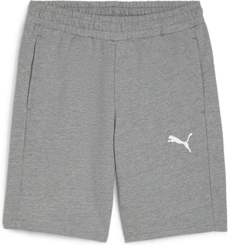 Puma teamgoal casuals shorts pantalon de sport pour hommes - gris moyen chiné- blanc