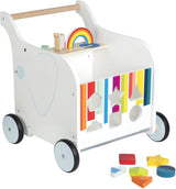 Petit pied - Baby Walker Toy Box Elephant