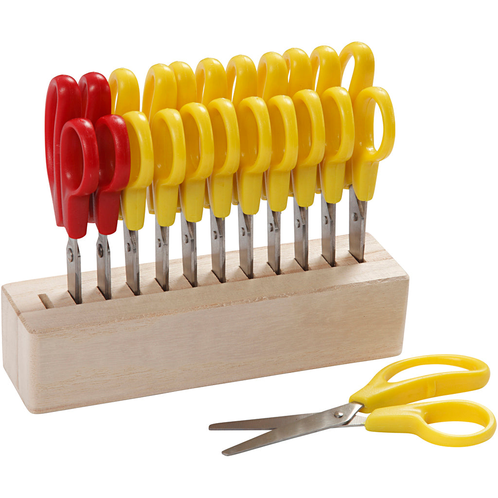 Shears pour enfants avec des ciseaux Block, 12e.