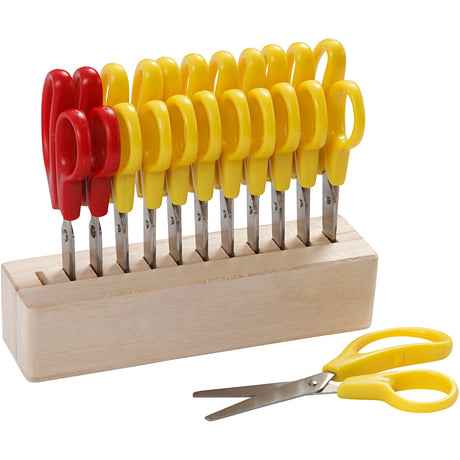 Shears pour enfants avec des ciseaux Block, 12e.