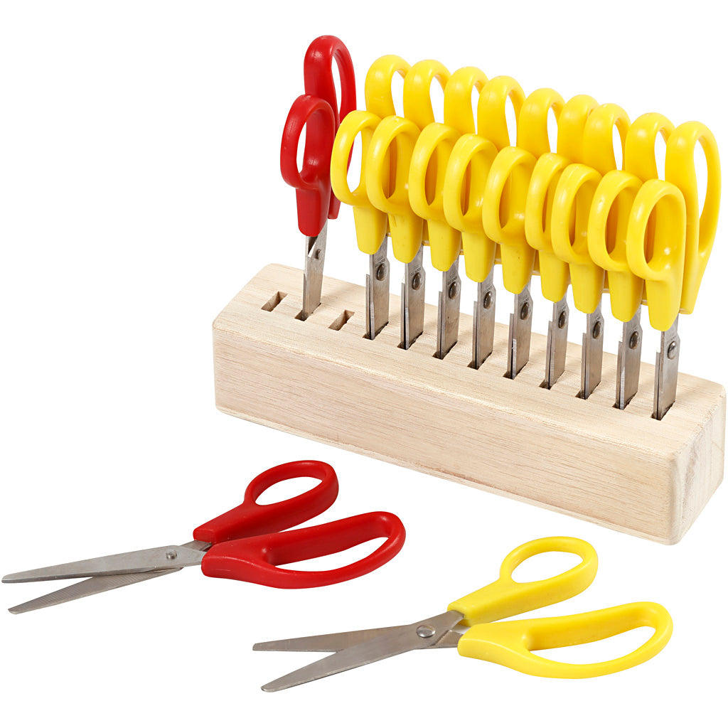 Shears pour enfants avec des ciseaux Block, 12e.