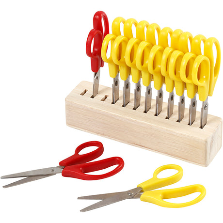 Shears pour enfants avec des ciseaux Block, 12e.