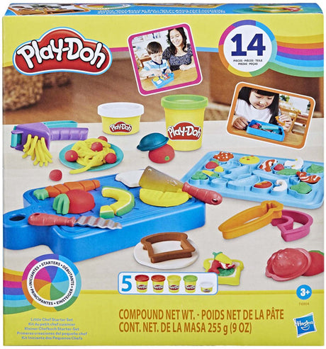 Hasbro play-doh petit chef coffret de démarrage - pâte à modeler