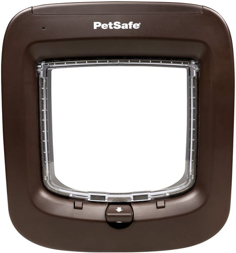Petsafe staywell chatière à puce électronique - marron