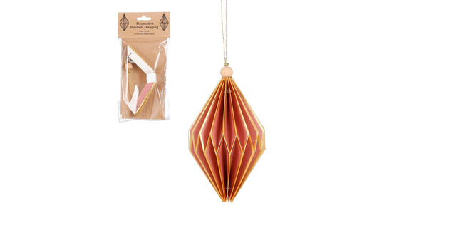 Ornament ui roze - h15,5xd12cm