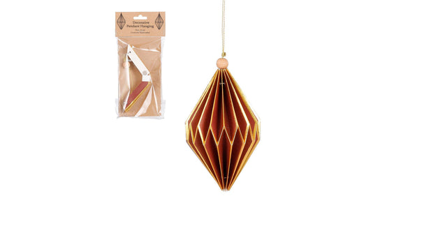 Ornament ui rood - h15,5xd12cm