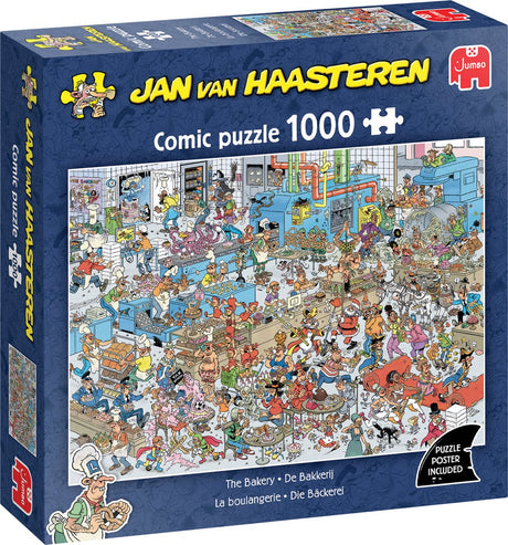 Jan van Haasteren - la boulangerie - puzzle - puzzle 1000 pièces
