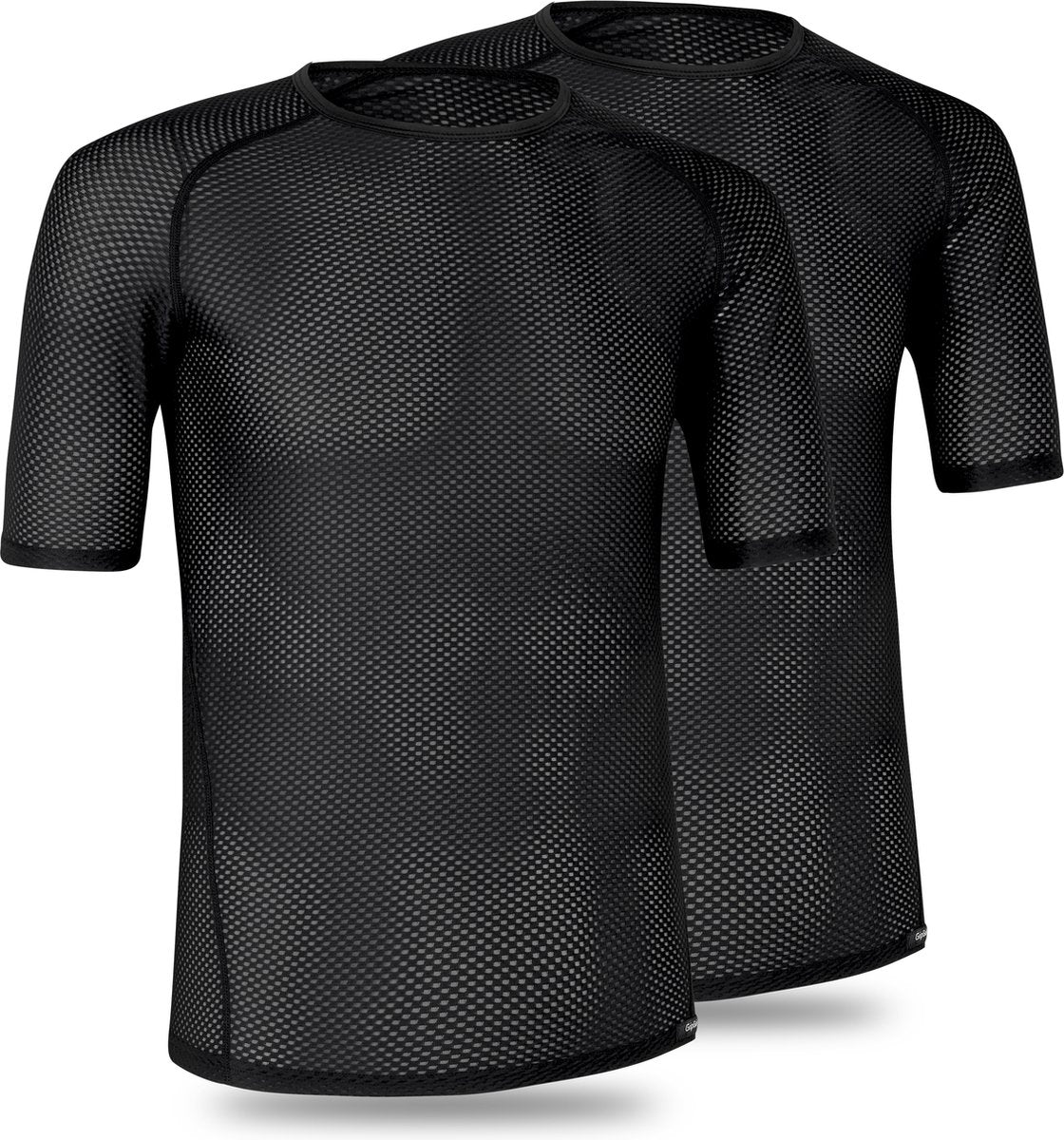 Gripgrab - maille ultralégère 2pack couche de base à manches courtes maillot de corps de vélo d'été sweat-shirt polygiene - noir - homme - taille m