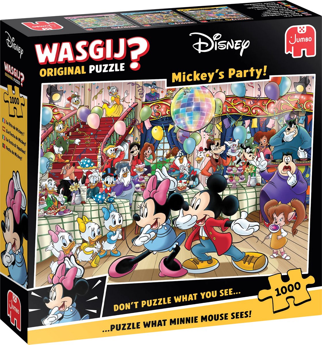 Puzzle Disney original Jumbo Wasgij, 1000 pcs.