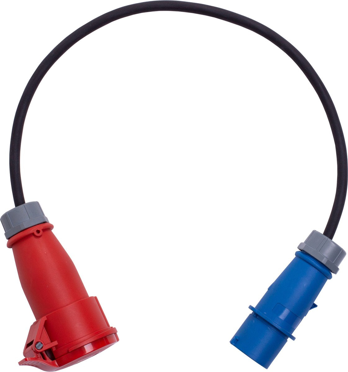 Adaptateur Blaupunkt ev adap1 rouge bleu cee | adaptateur 1 phase vers 3 phases